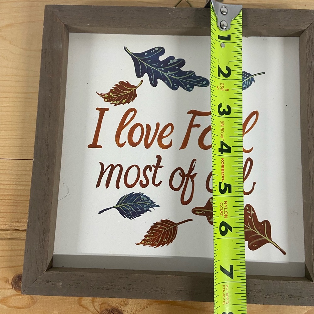 Fall Decor Sign - Picture 4 of 5